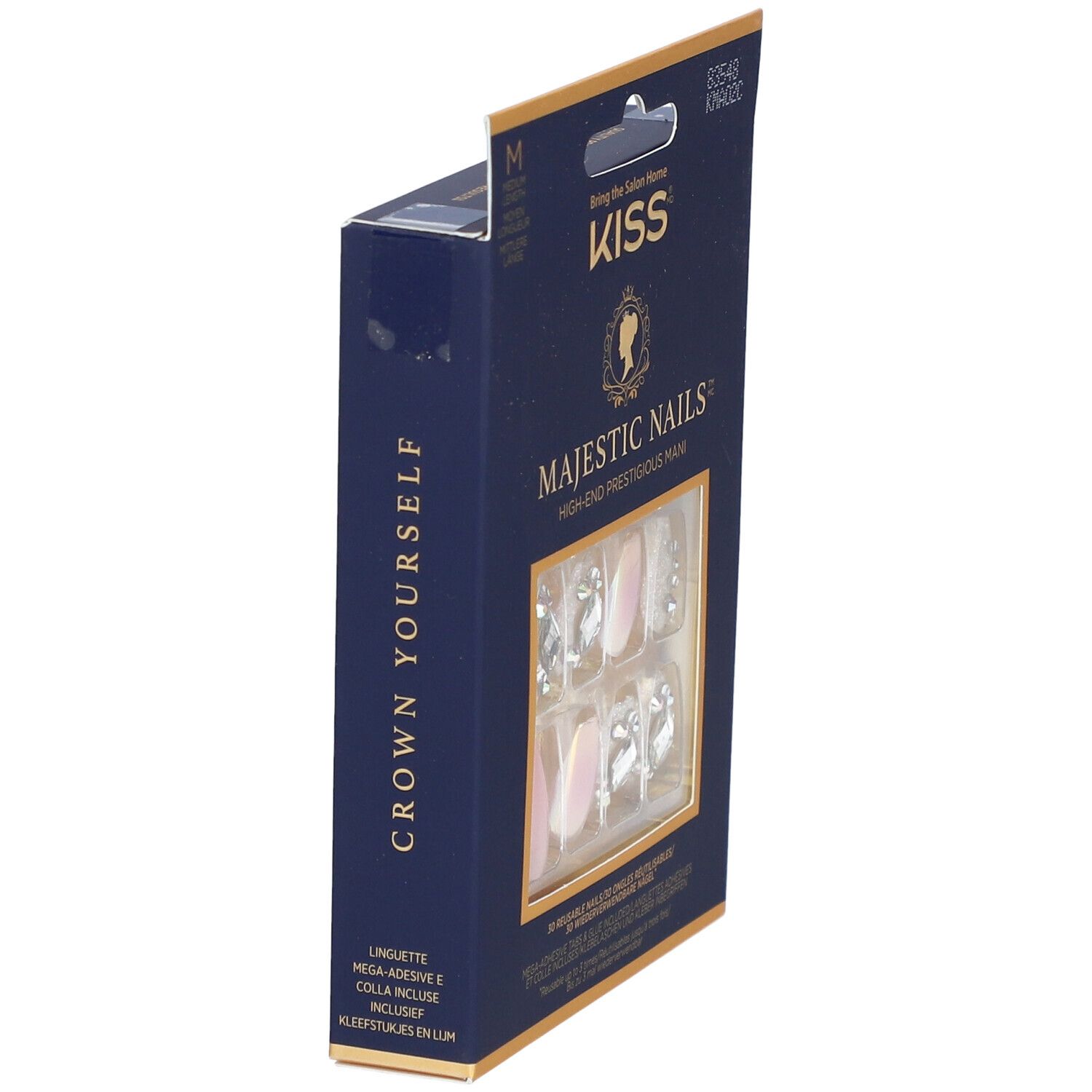 KISS Majestic Nails Kit Faux-Ongles "In a Crown"