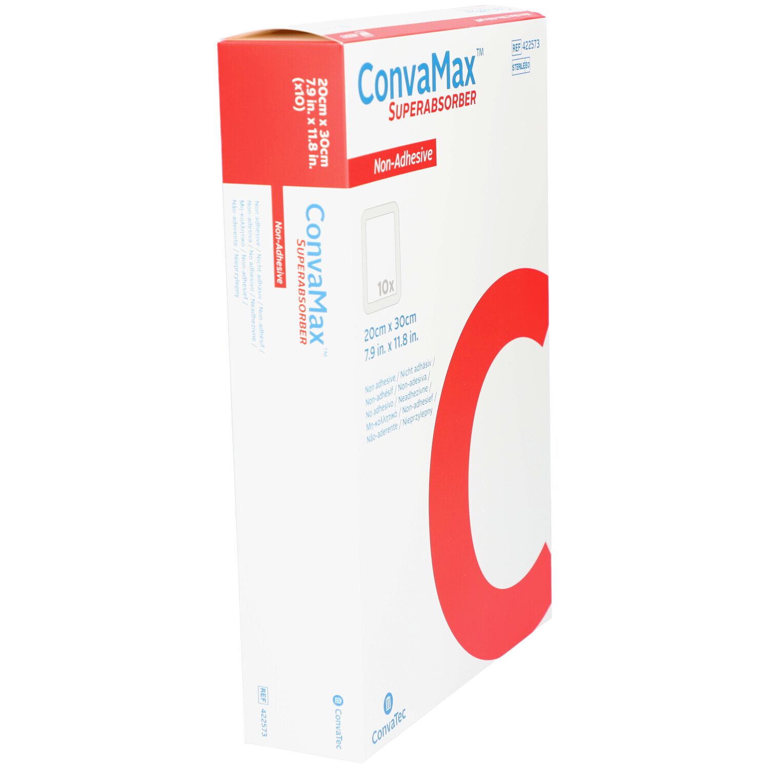 CONVAMAX™ Pansement superabsorbant non-adhésif 20 x 30 cm