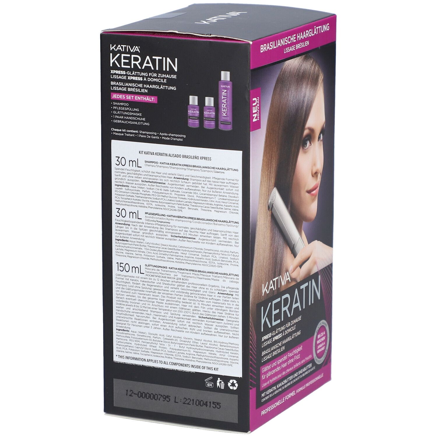 KATIVA Xpress Haarglättung