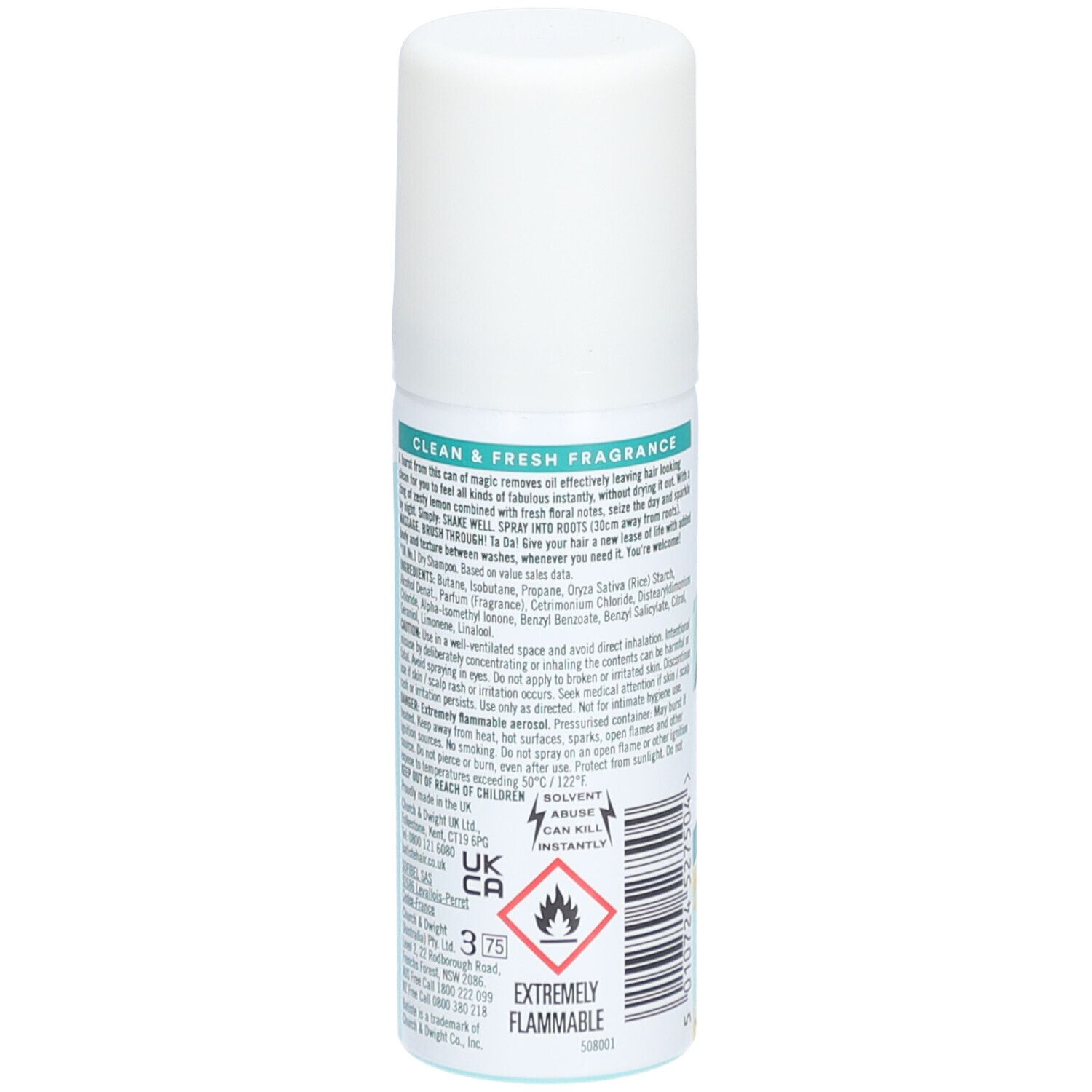 BATISTE Trockenshampoo Original Mini 50 ml