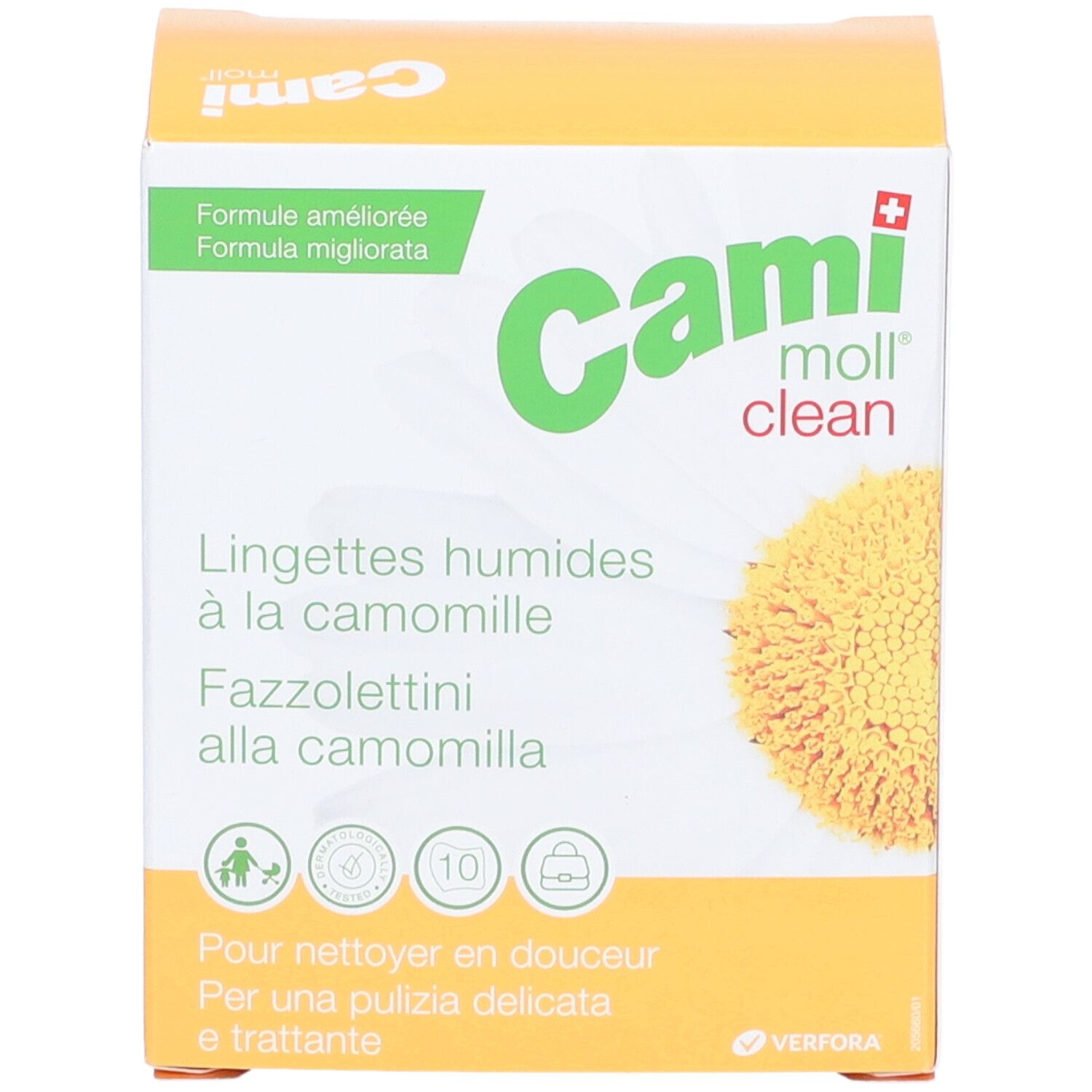 CAMI Moll® Clean Feuchttücher mit Kamille