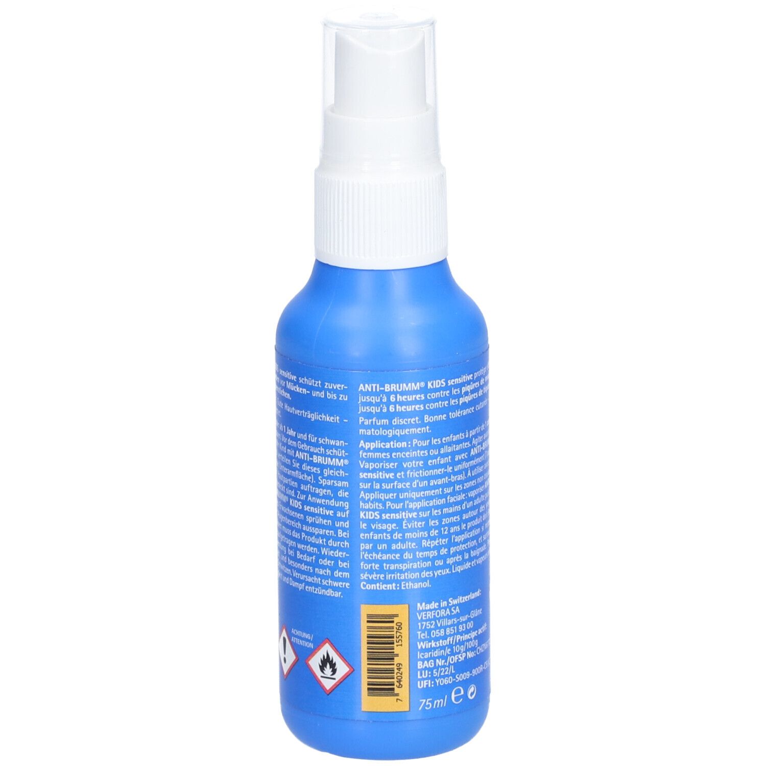 ANTI BRUMM® Spray antimoustique Kinder Sensitive