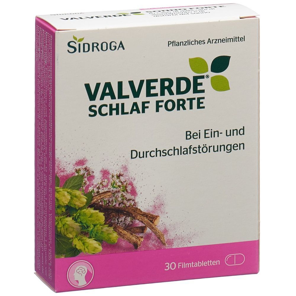 VALVERDE Schlaf forte Filmtabl (neu) 30 Stk