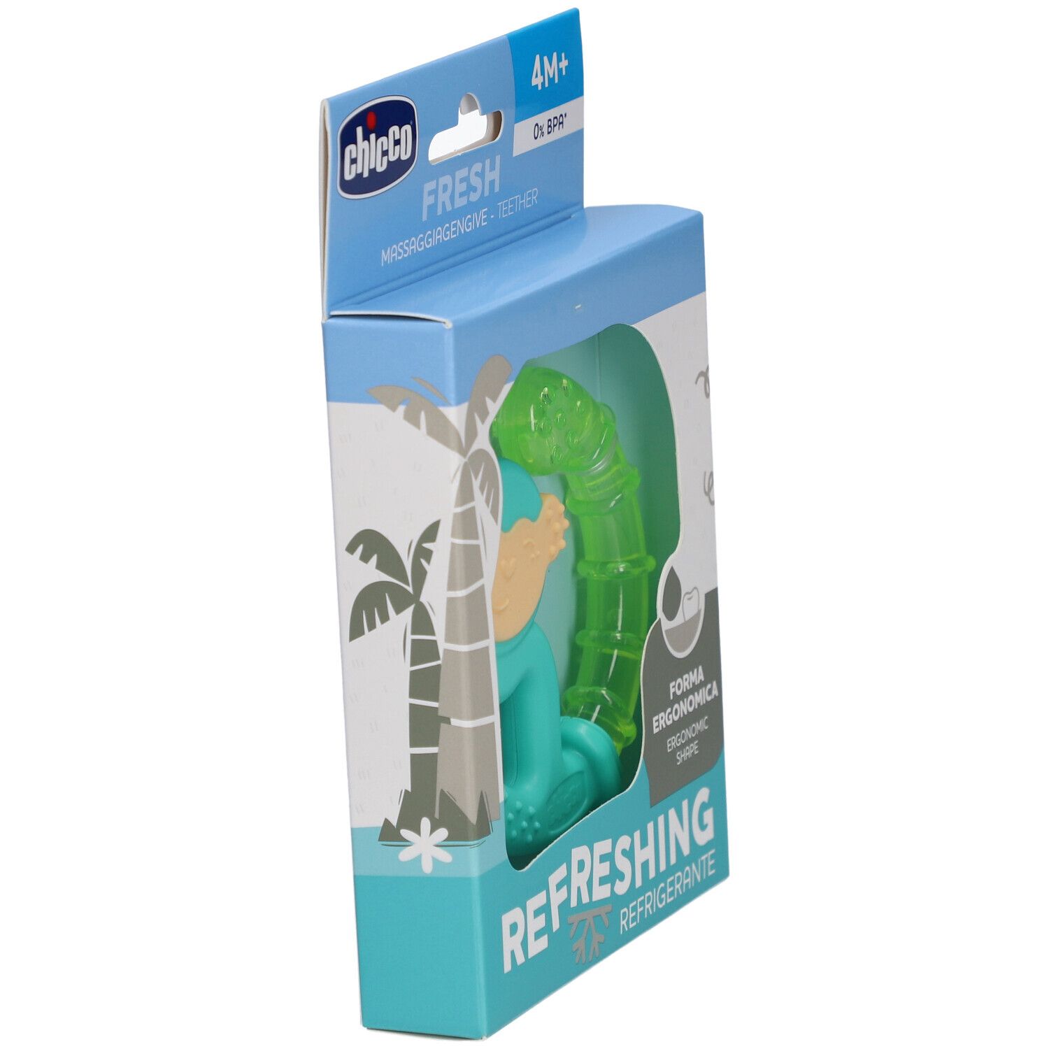 CHICCO Anneau De Dentition Frische Entspannung Kaktus 4m +