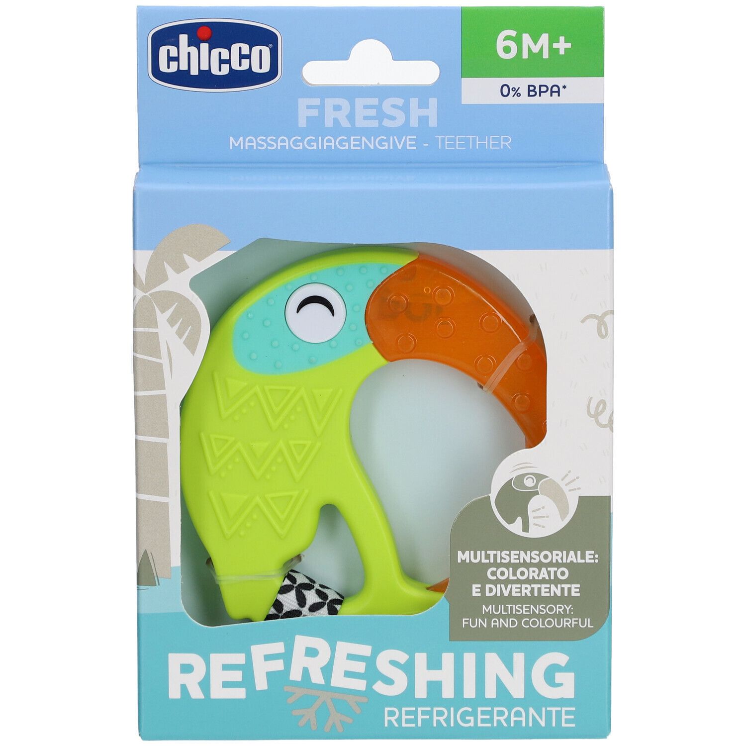 CHICCO Anneau de Dentition Toucan 6m+