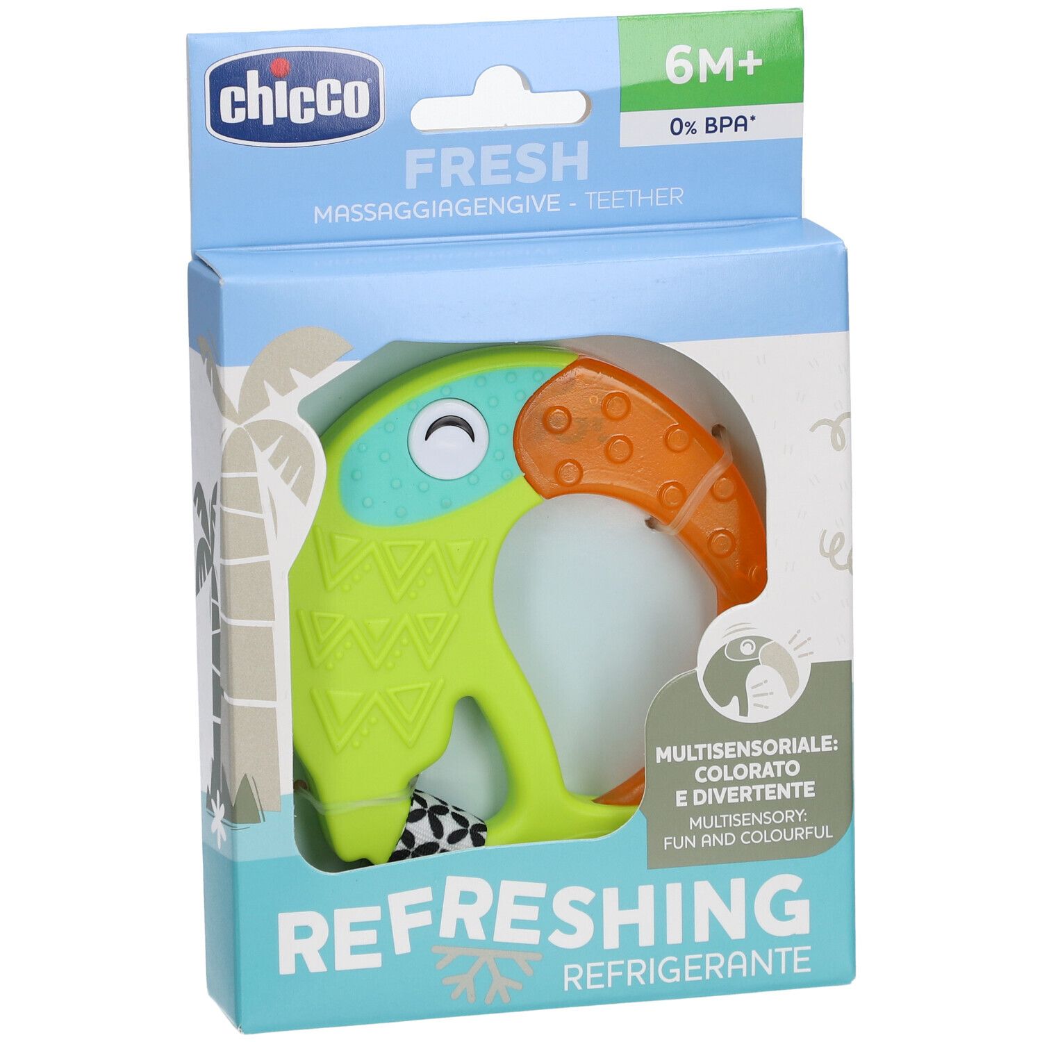CHICCO Anneau de Dentition Toucan 6m+