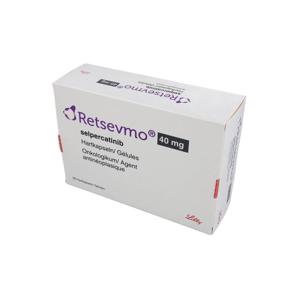 Retsevmo 40 mg Hartkapseln/Gélules, Onkologikum/ Agent antineoplasique.