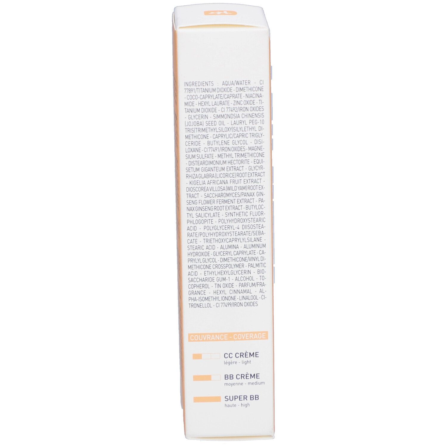 Erborian Super BB Crème soin couvrante pour un teint unifié Doré