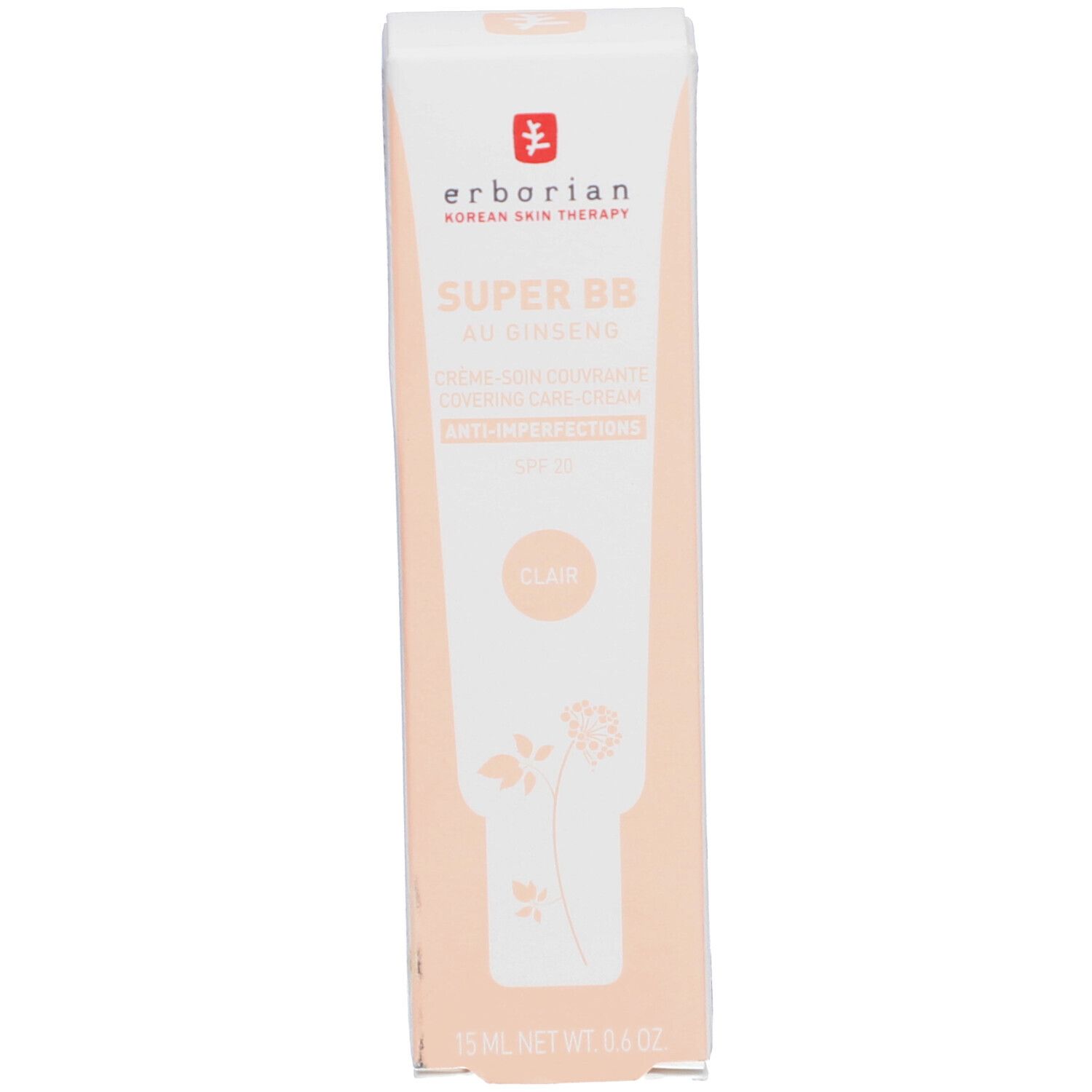 Erborian Super BB mit Ginseng Creme für ein ebenmäßiges Hautbild