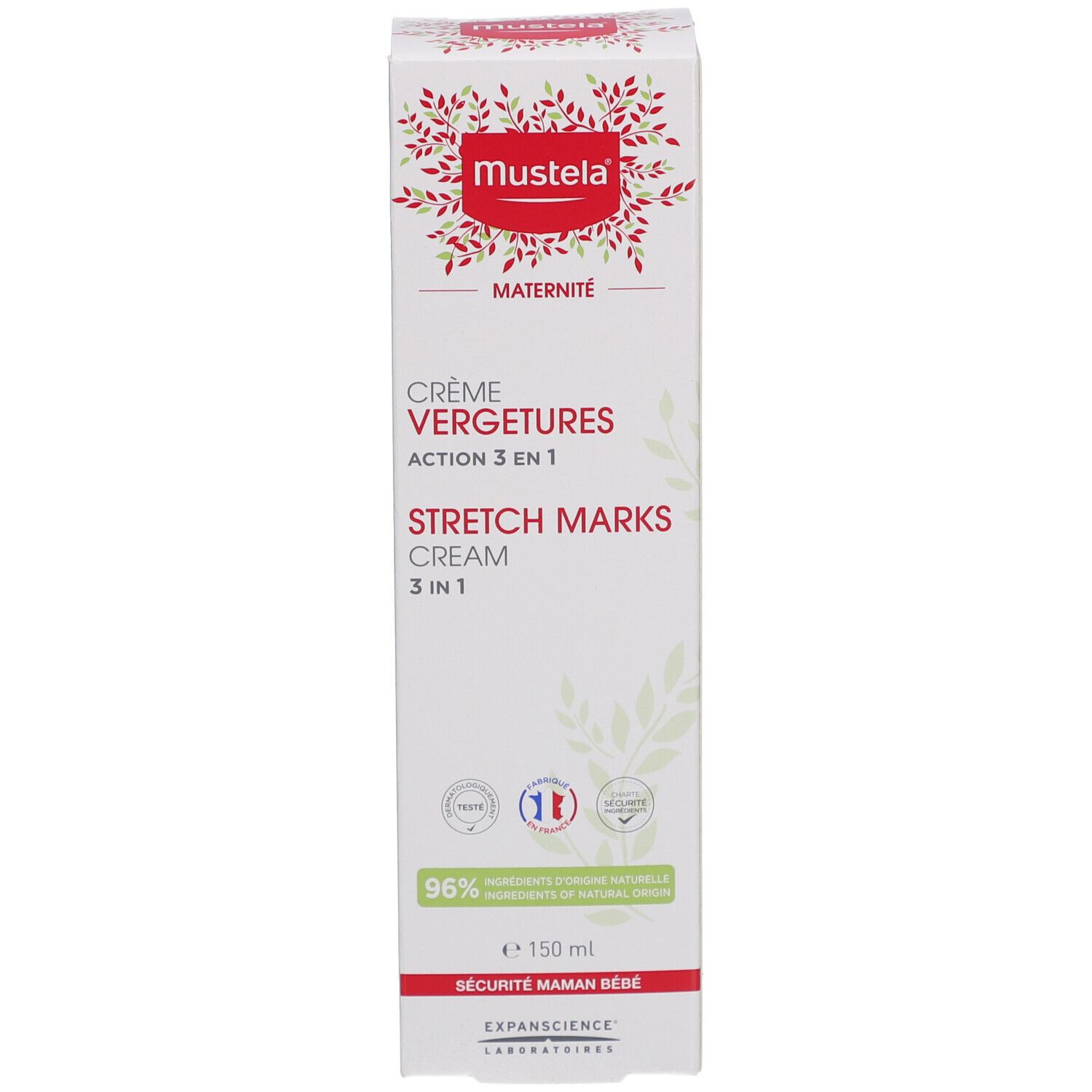 Mustela® Crème anti-vergetures action 3 en 1
