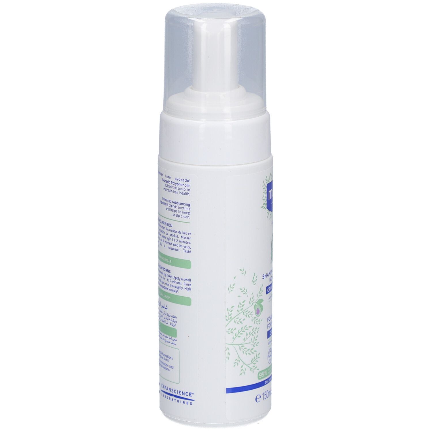 Mustela® Neugeborenen Schaumshampoo gegen Milchschorf