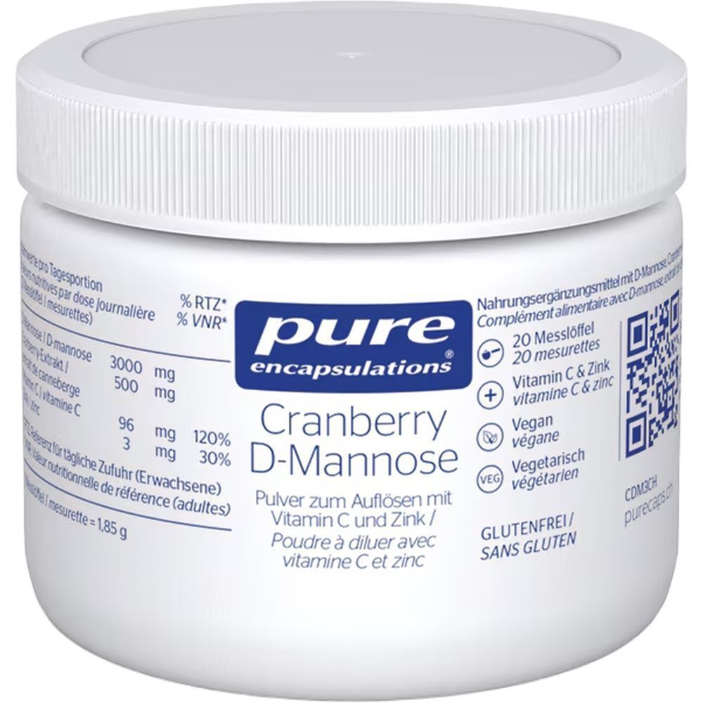 PURE Cranberry D-Mannose Plv Ds