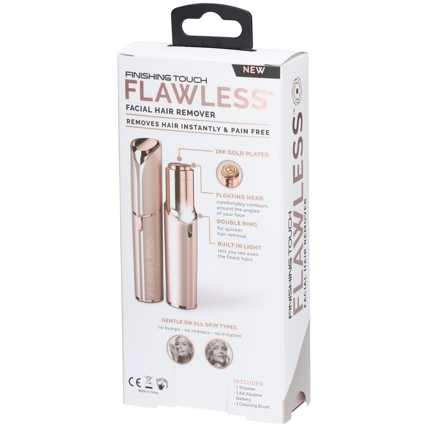 FLAWLESS™ Finishing touch Rasoir pour le visage