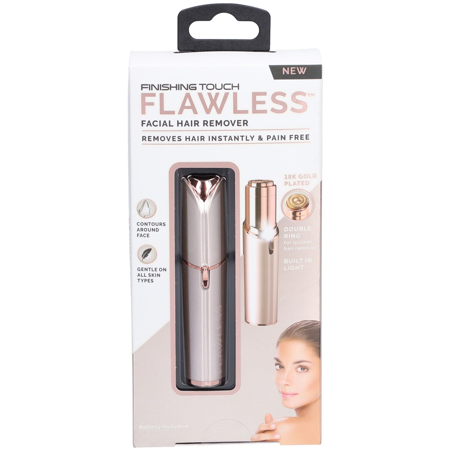 FLAWLESS™ Finishing touch Rasoir pour le visage