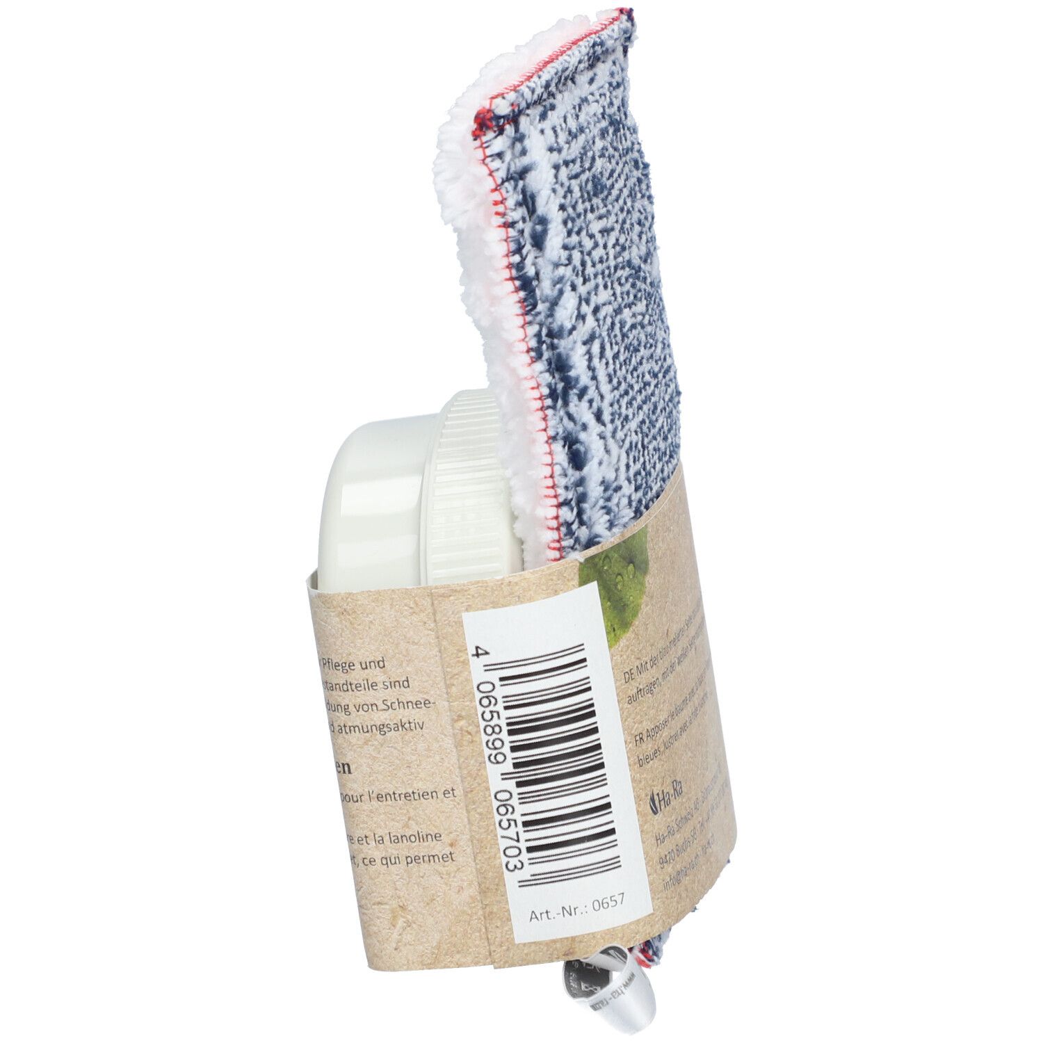 HA-RA Baume pour cuir avec chiffon d'entretien