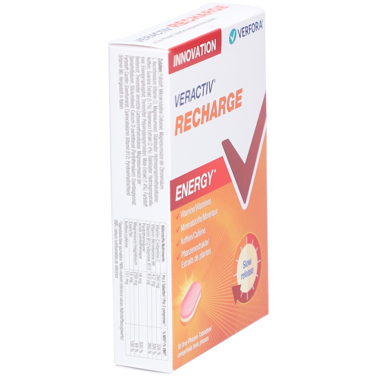 VERACTIV Recharge Energy trois phases