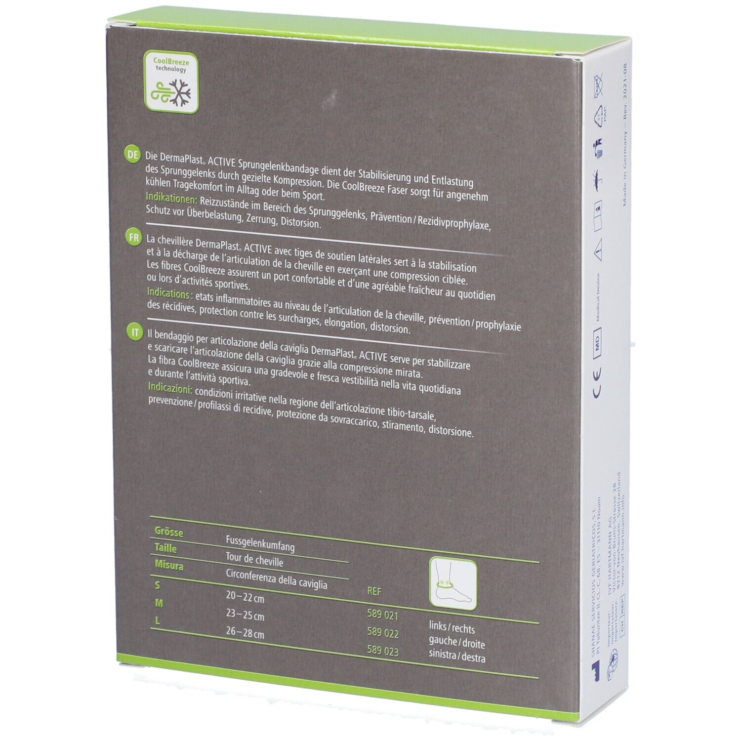 HARTMANN Dermaplast® Active Malleo Soft S