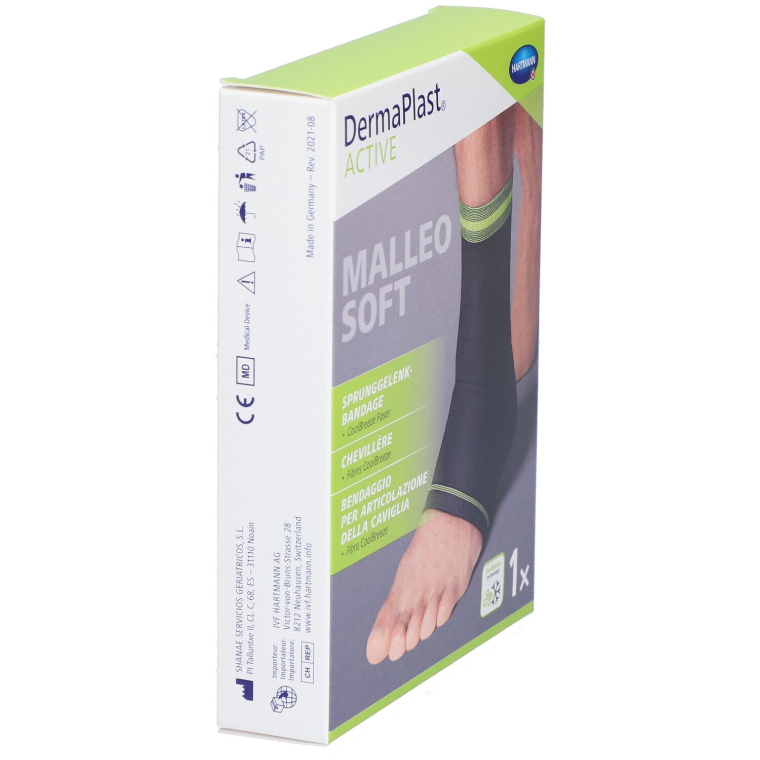 Hartmann DermaPlast® Soft Cerotto In Rotolo – 8 Cm X 5 Metri, Tagliabile, Per Pelli Sensibili, Confezione Da 1 Pezzo
