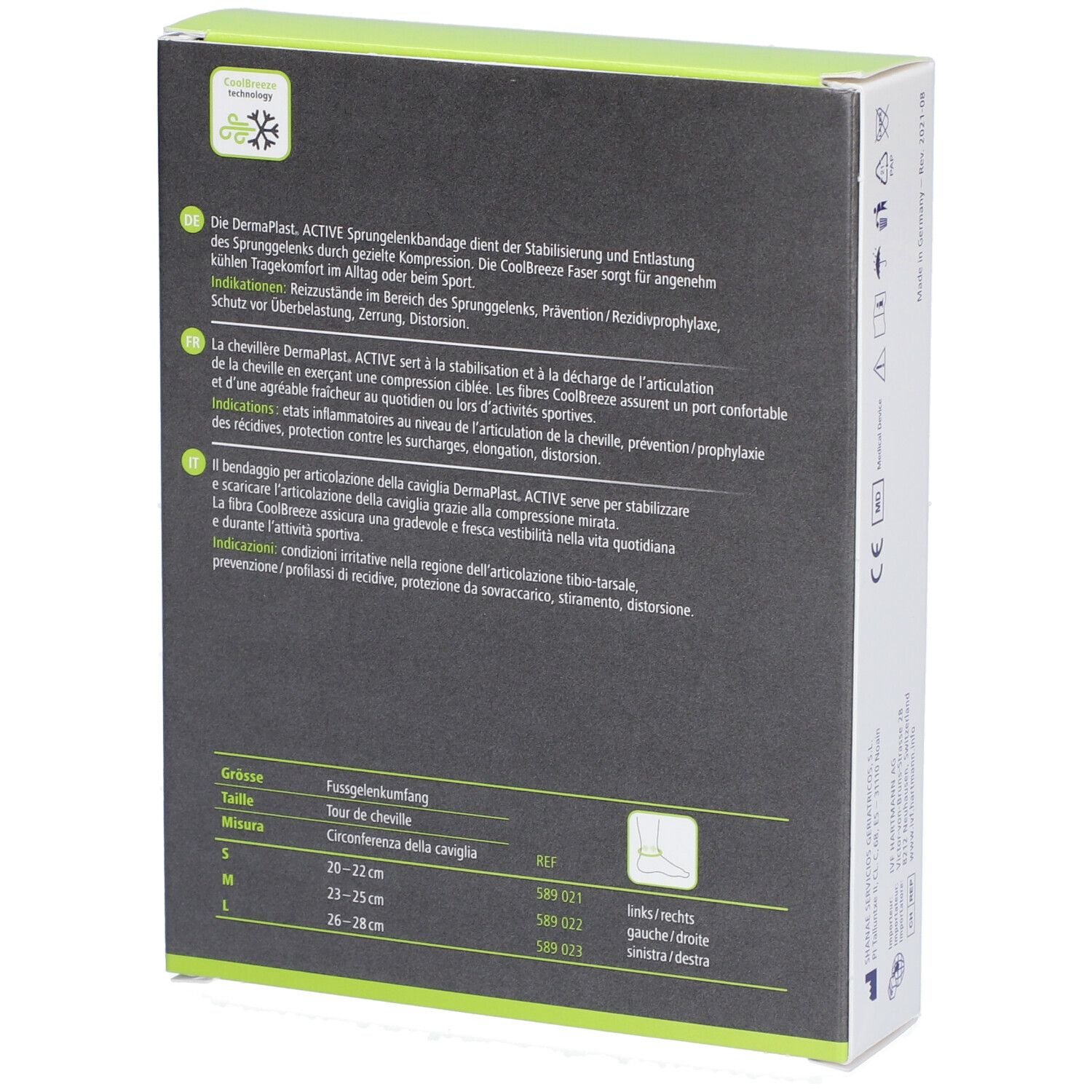 HARTMANN Dermaplast® Aktiv Malleo Soft M