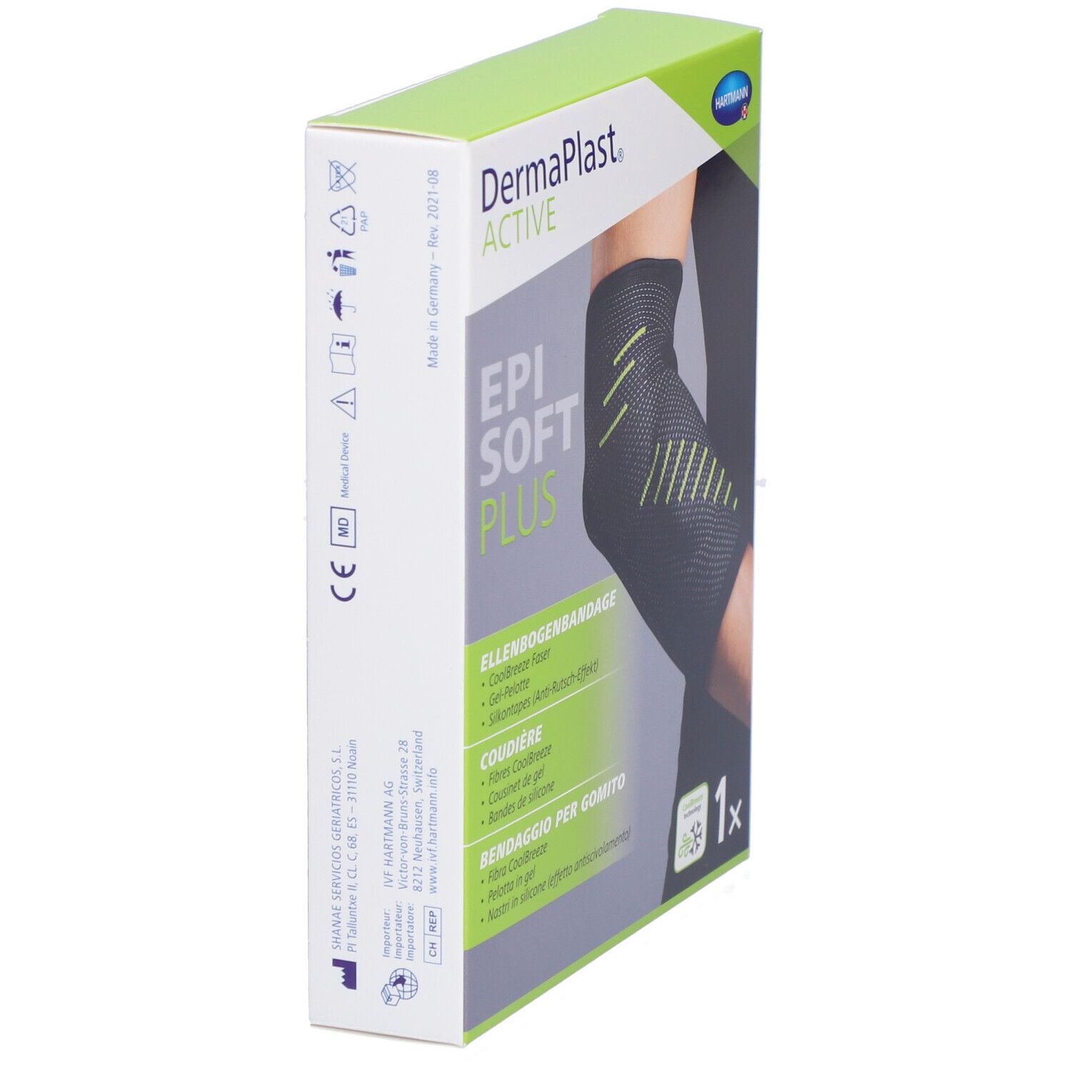 HARTMANN Dermaplast Aktiv Epi soft Plus S4