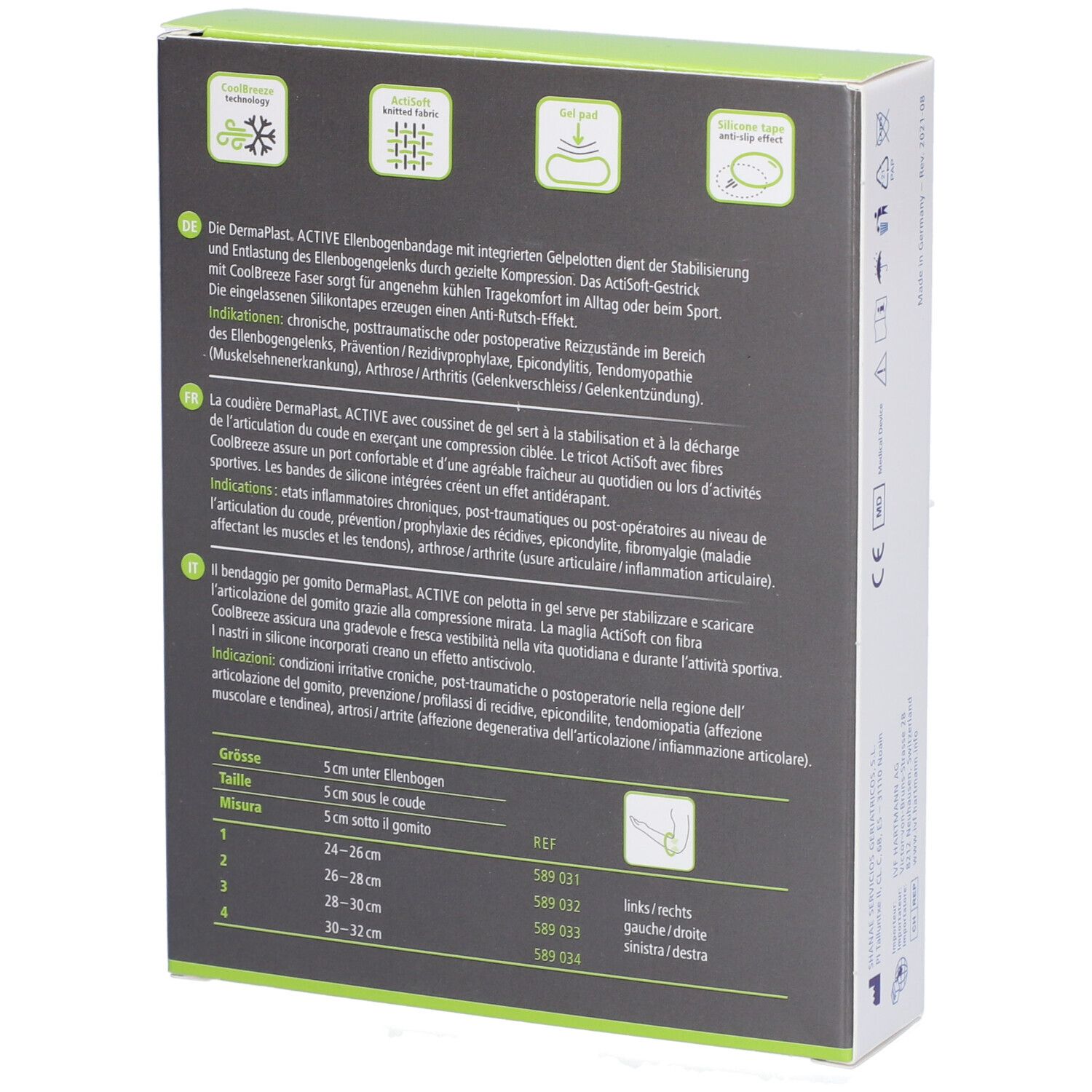 HARTMANN Dermaplast Aktiv Epi soft Plus S4