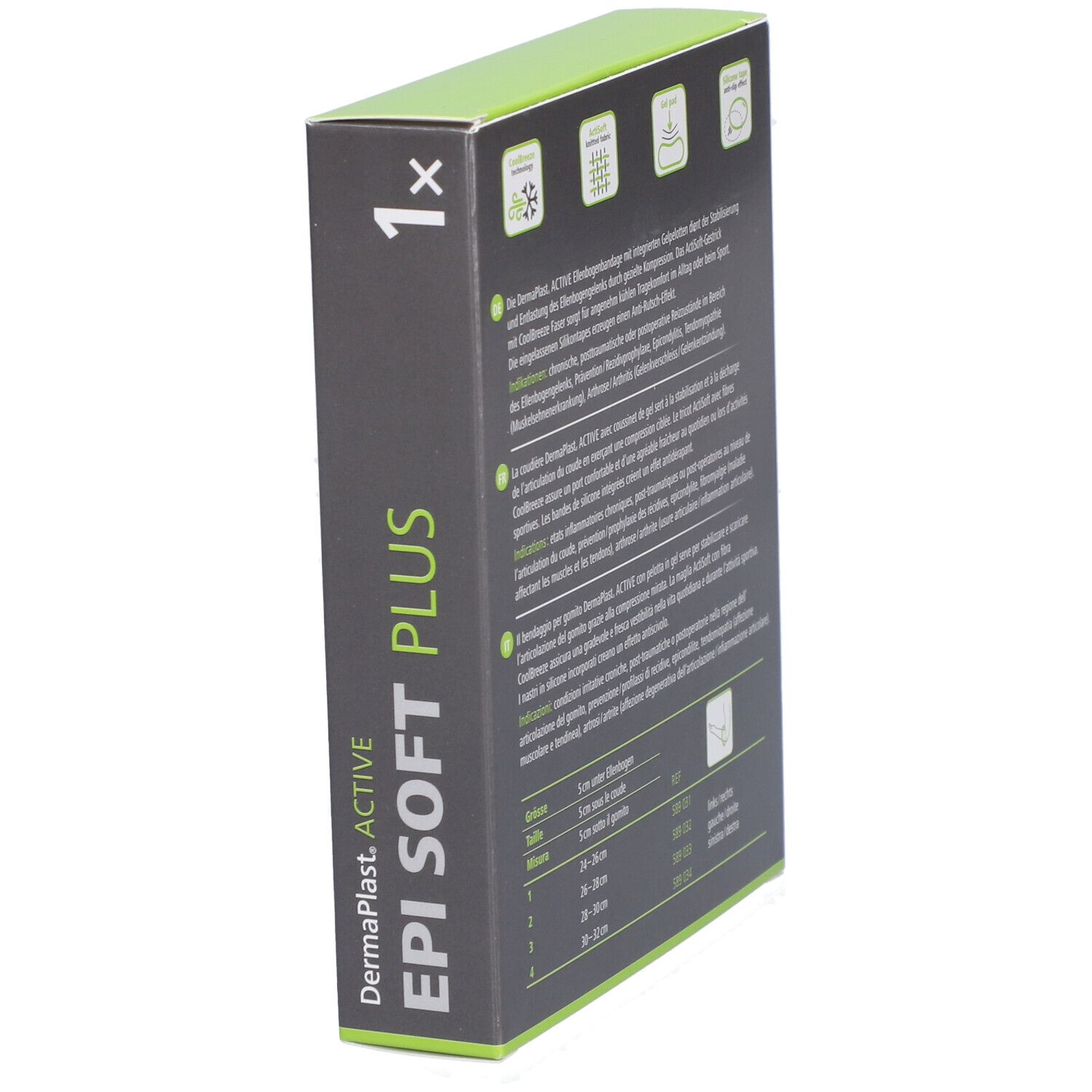 HARTMANN Dermaplast Aktiv Epi soft Plus S4