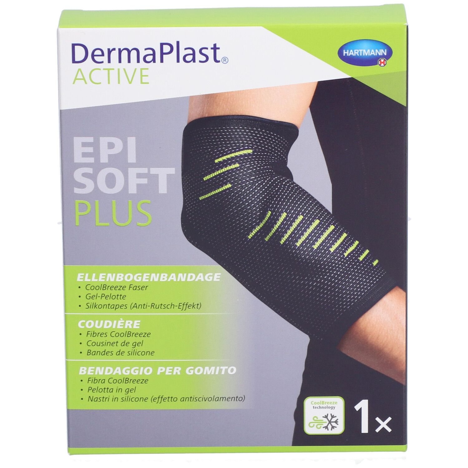 HARTMANN Dermaplast Aktiv Epi soft Plus S4