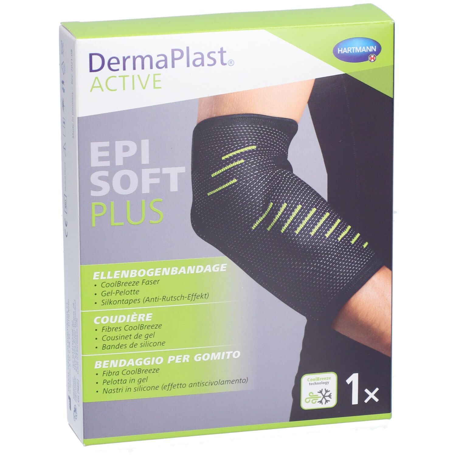 HARTMANN Dermaplast Aktiv Epi soft Plus S4