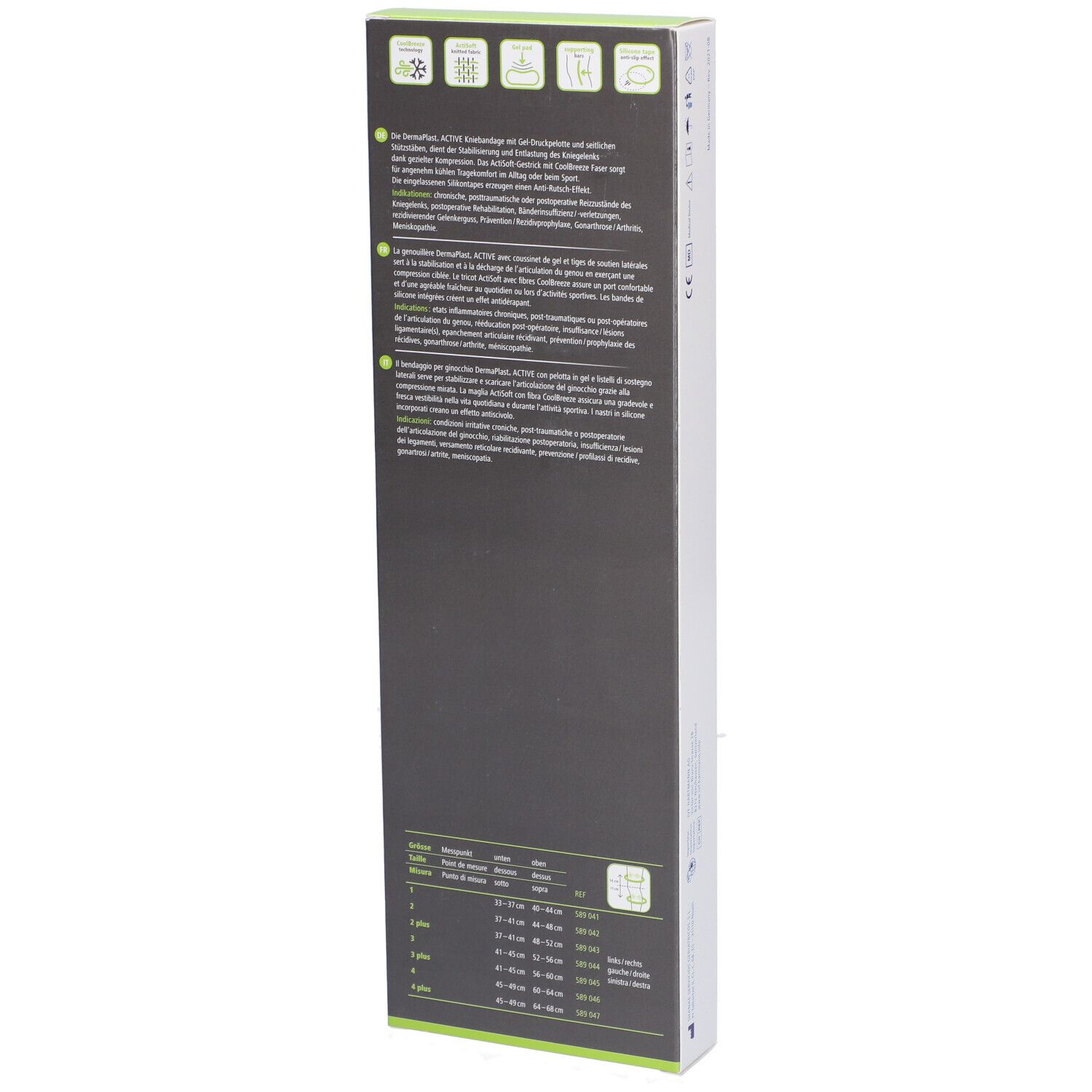 HARTMANN Dermaplast Active Genu Soft Plus S1