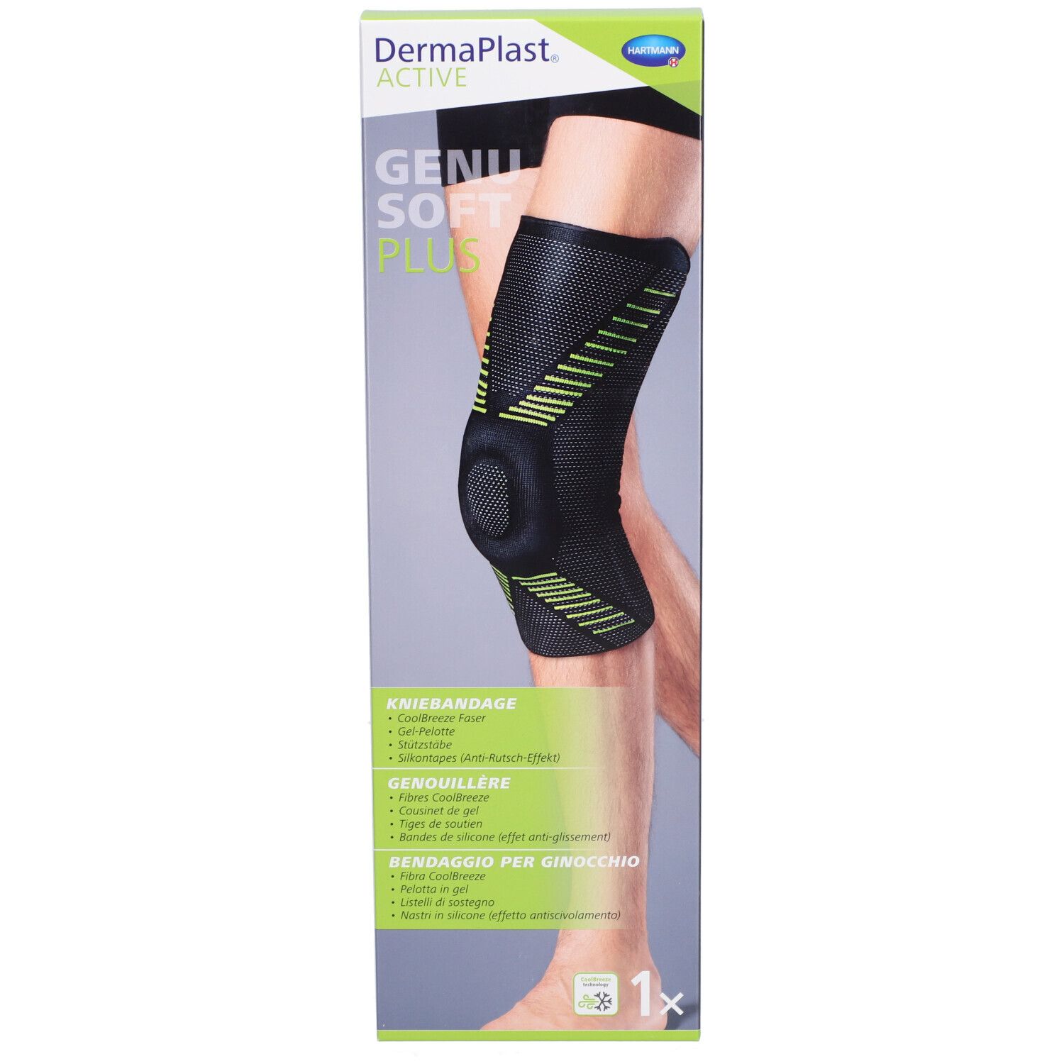 HARTMANN Dermaplast Active Genu Soft Plus S1