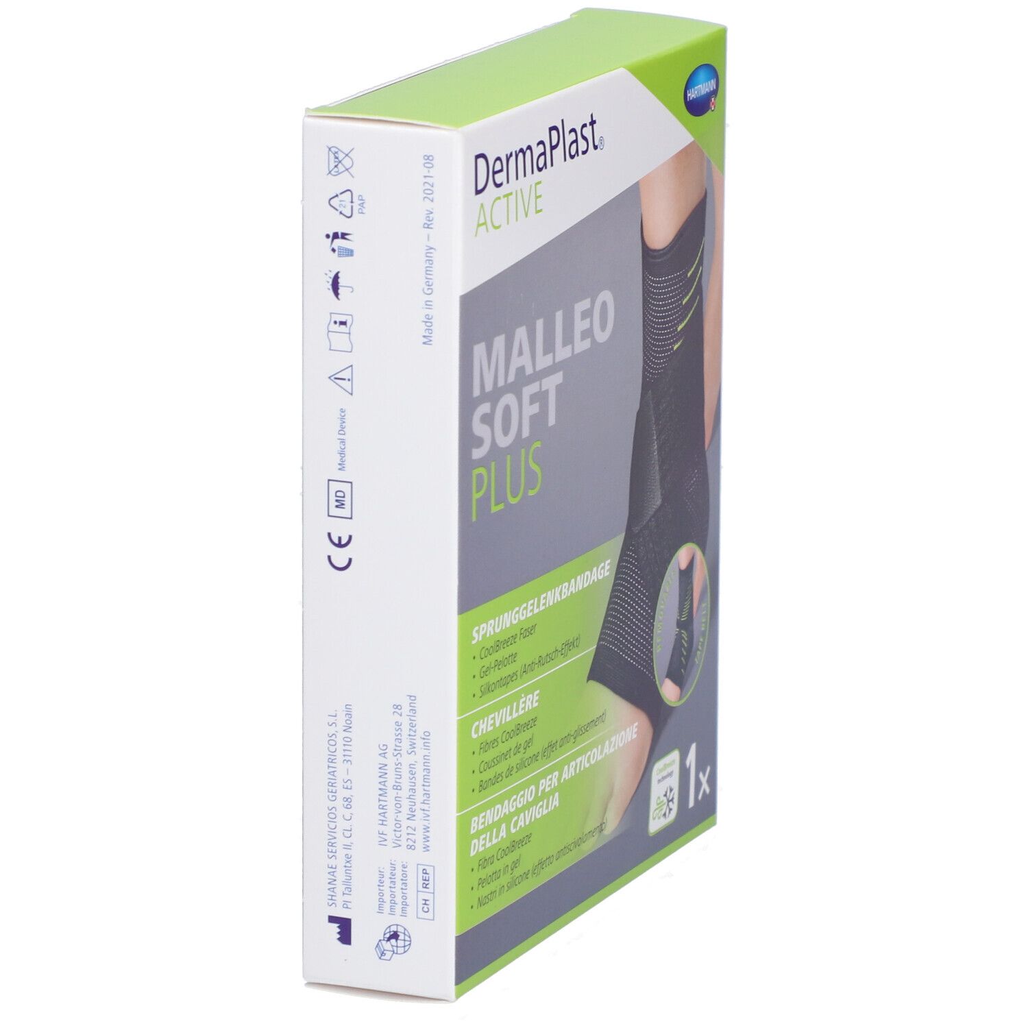 HARTMANN Dermaplast® Aktiv Malleo Soft plus S1