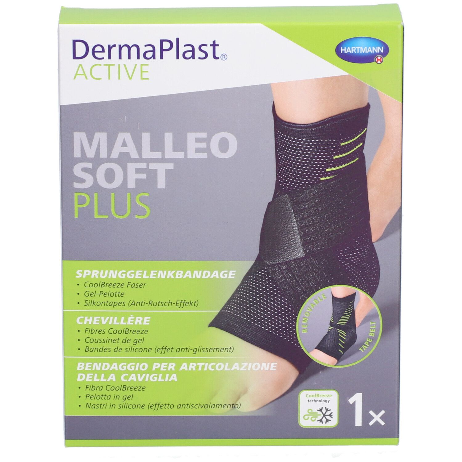 HARTMANN Dermaplast® Aktiv Malleo Soft plus S1