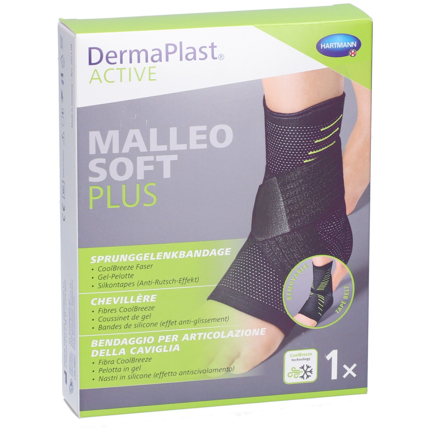 HARTMANN Dermaplast® Aktiv Malleo Soft plus S1