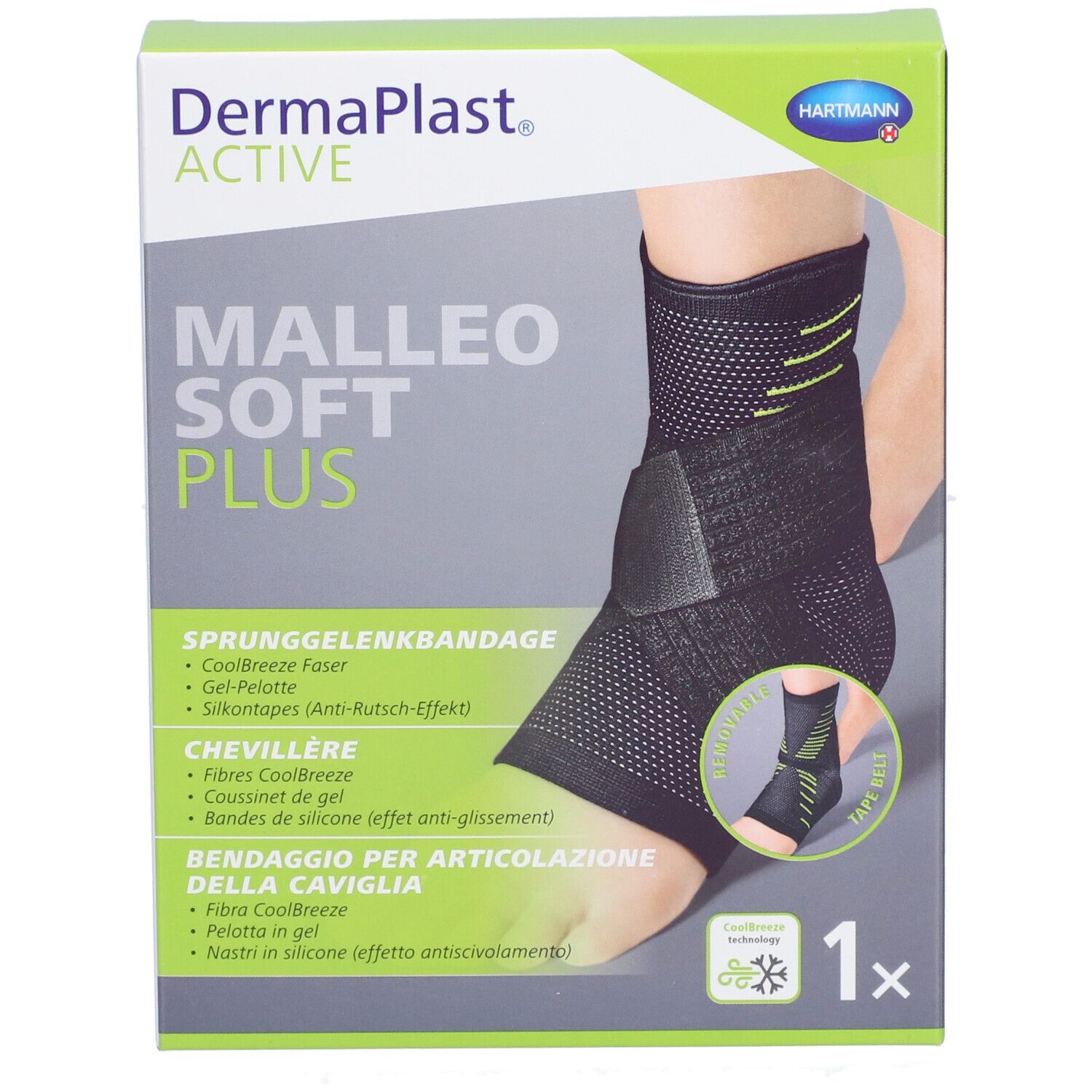 HARTMANN Dermaplast® Aktiv Malleo Soft plus S2