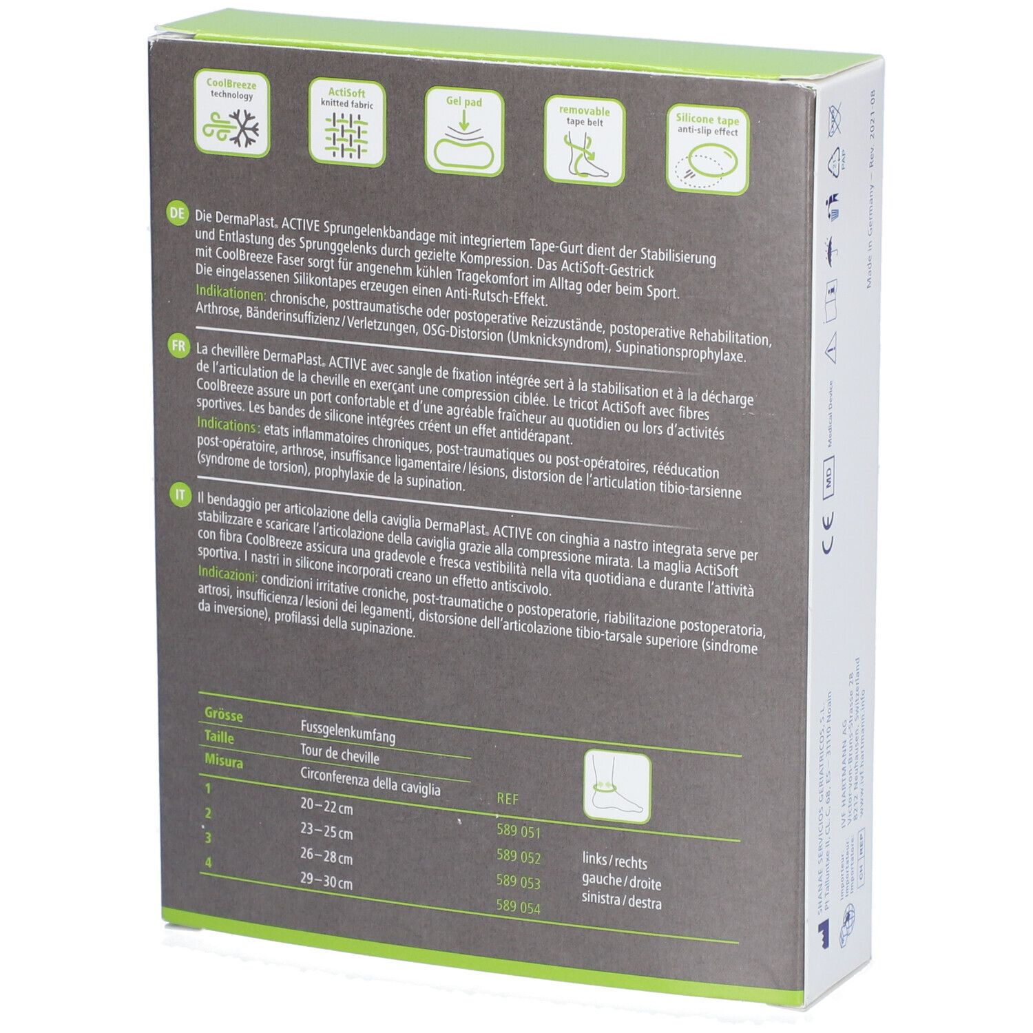 HARTMANN Dermaplast® Aktiv Malleo Soft plus S4