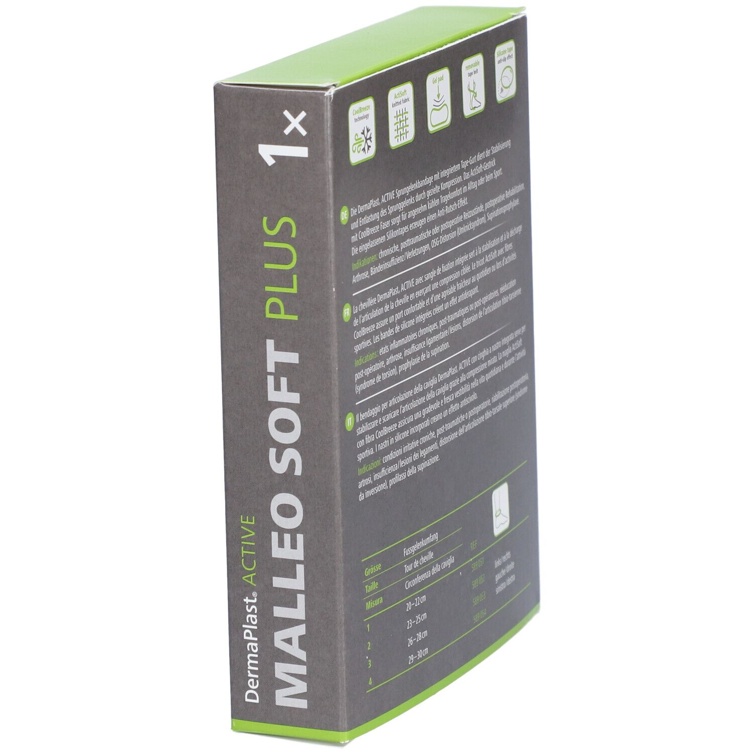 HARTMANN Dermaplast® Aktiv Malleo Soft plus S4