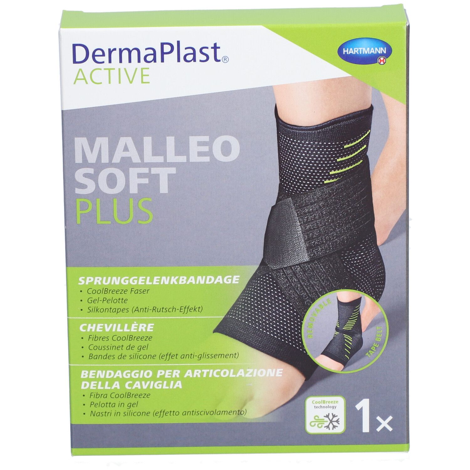 HARTMANN Dermaplast® Aktiv Malleo Soft plus S4