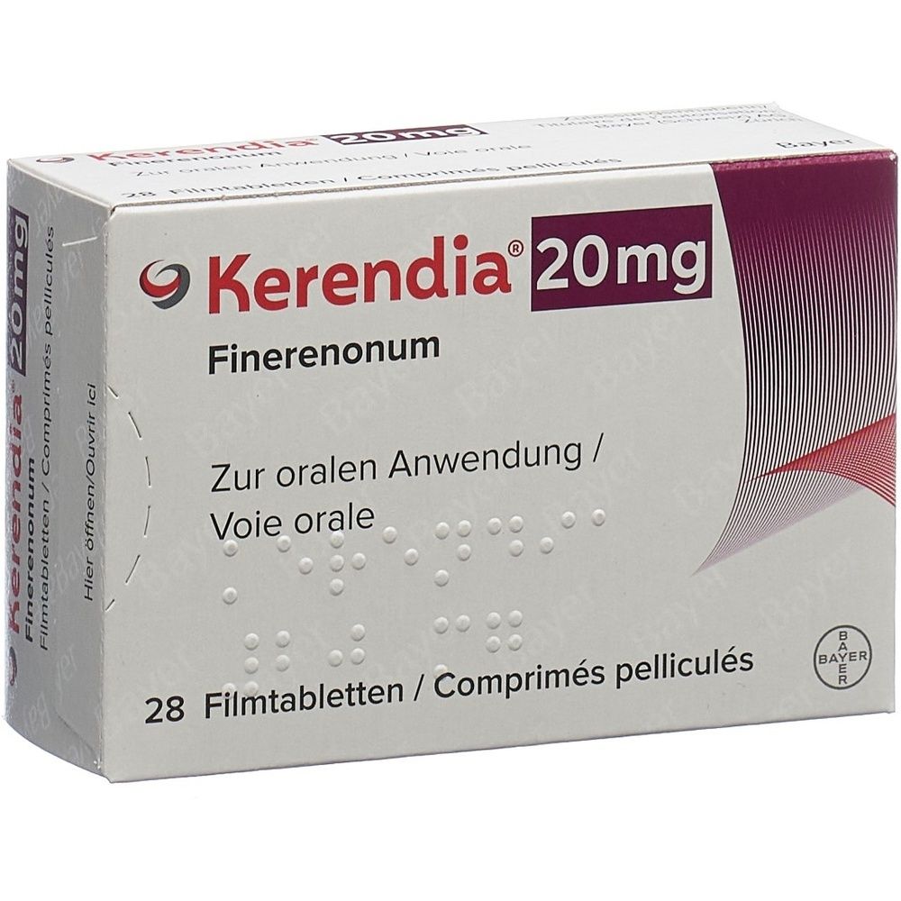 KERENDIA Filmtabl 20 mg SDO