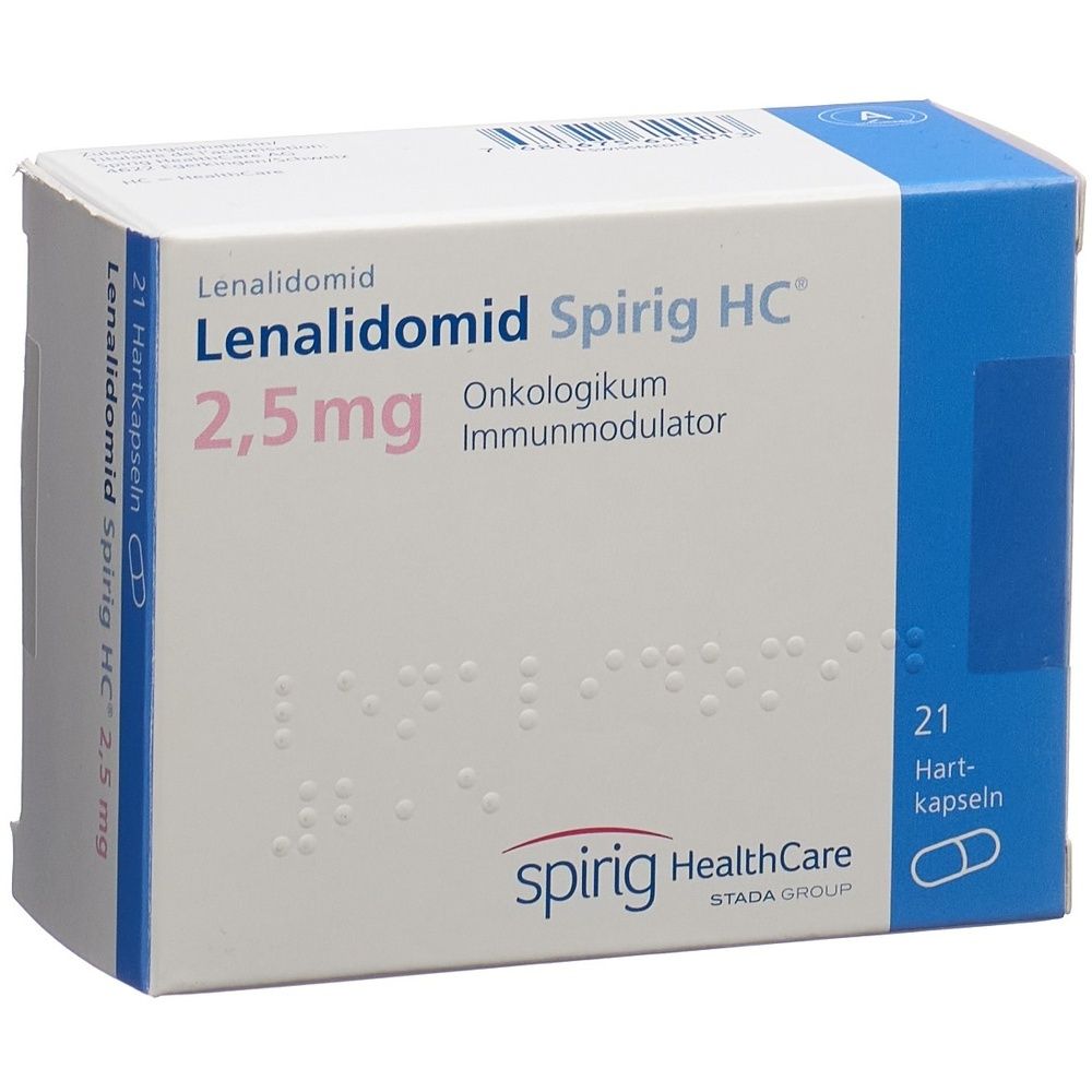 LENALIDOMID Spirig HC Kaps 2.5 mg SDO