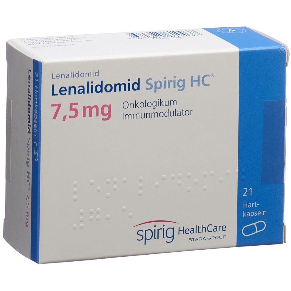 LENALIDOMID Spirig HC Kaps 7.5 mg SDO