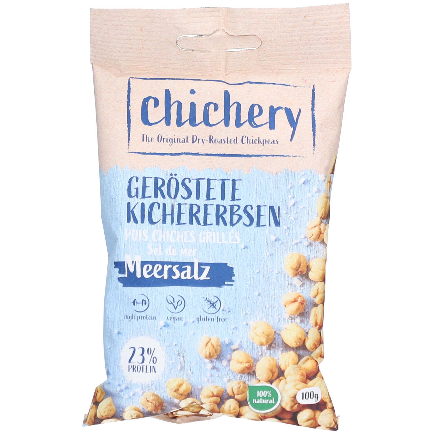 chichery Gegrillte Kichererbsen mit Meersalz