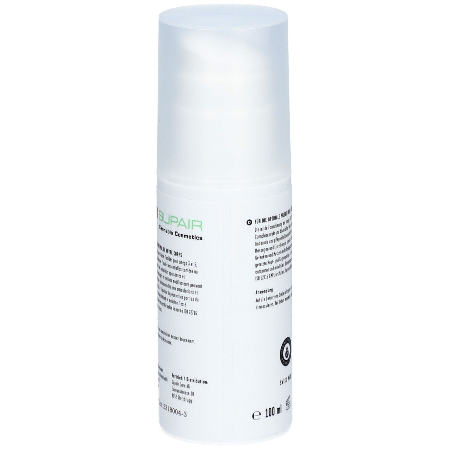SUPAIR Hanfbalsam CBD Skin Revitalizer 100 ml