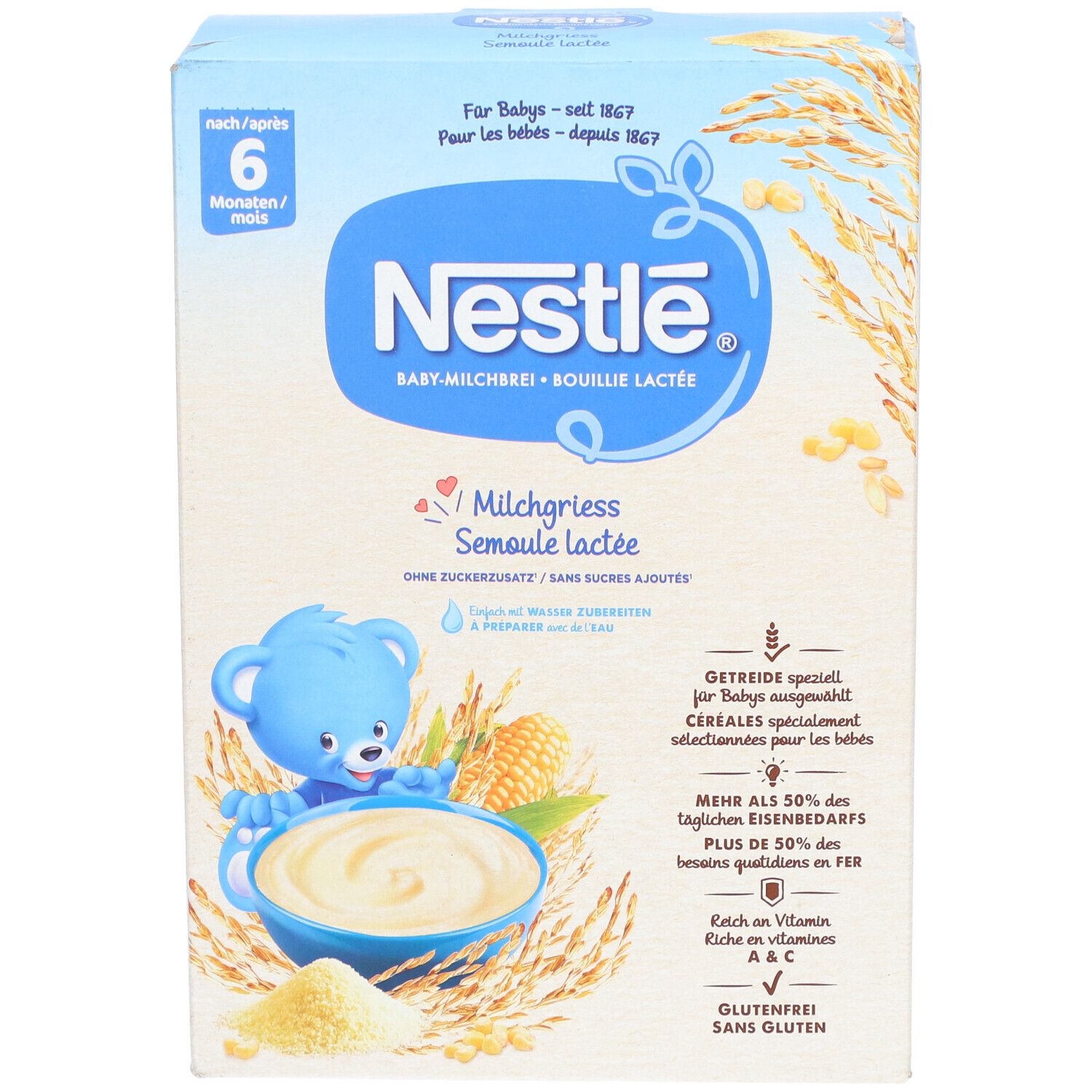 NESTLE Milchgriess 6M 450 g