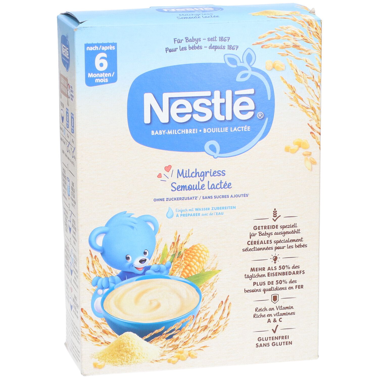 NESTLE Milchgriess 6M 450 g