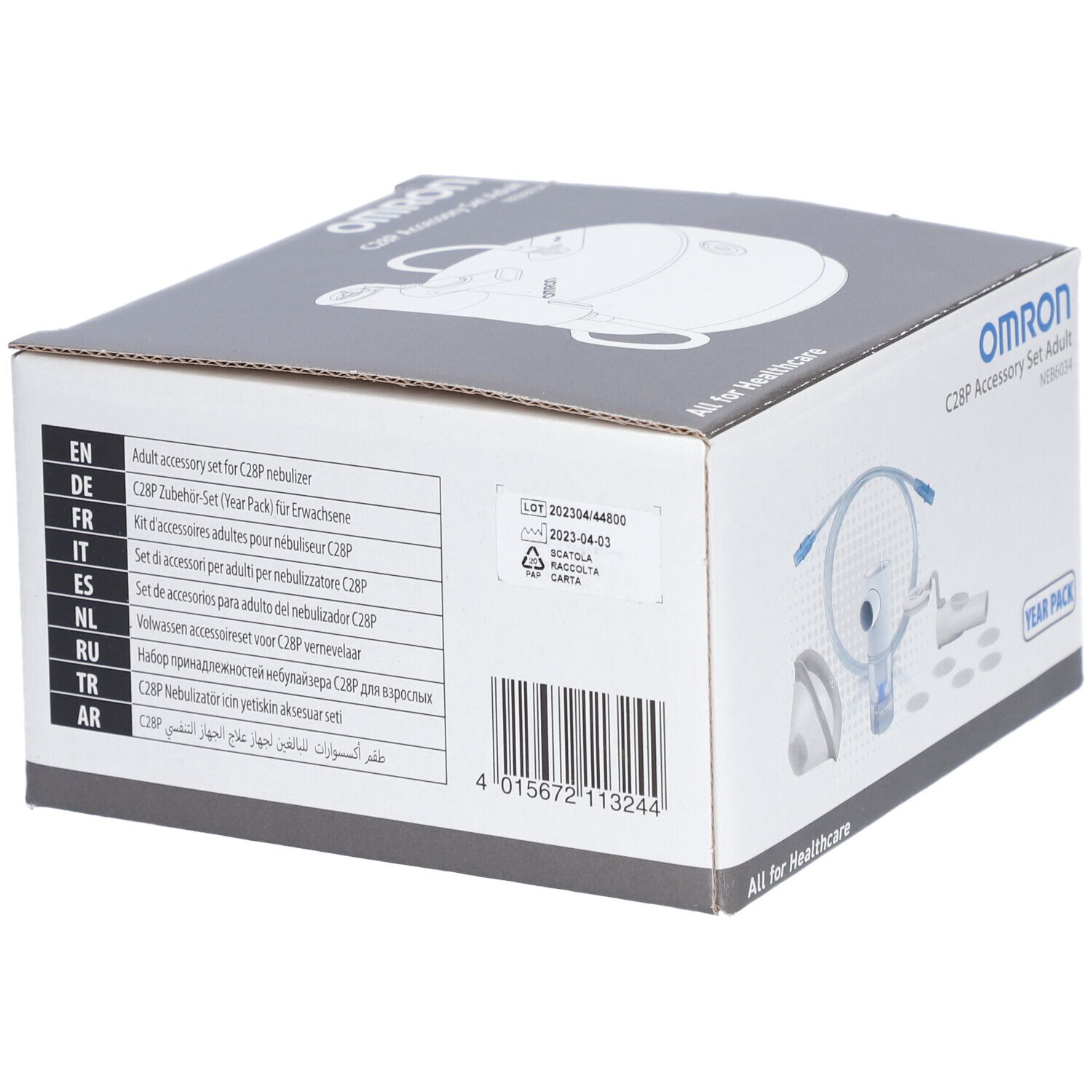 OMRON Vernebler Set Erwachsene CP28P