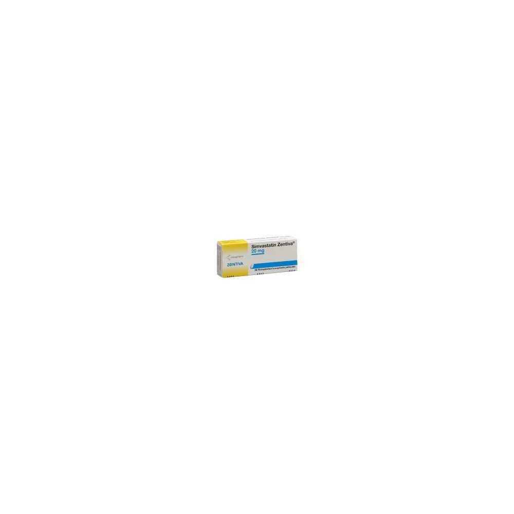 SIMVASTATIN Zentiva Filmtabl 20 mg 28 Stk