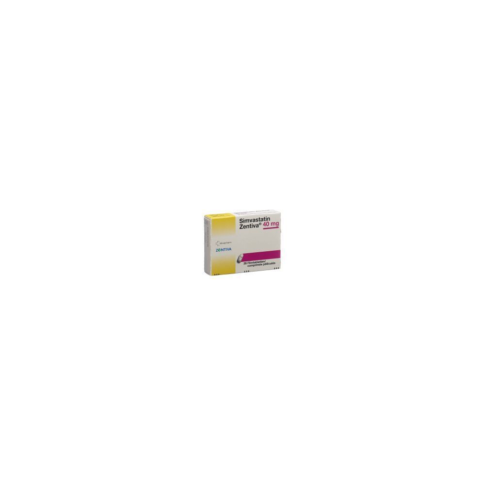 SIMVASTATIN Zentiva Filmtabl 40 mg 28 Stk