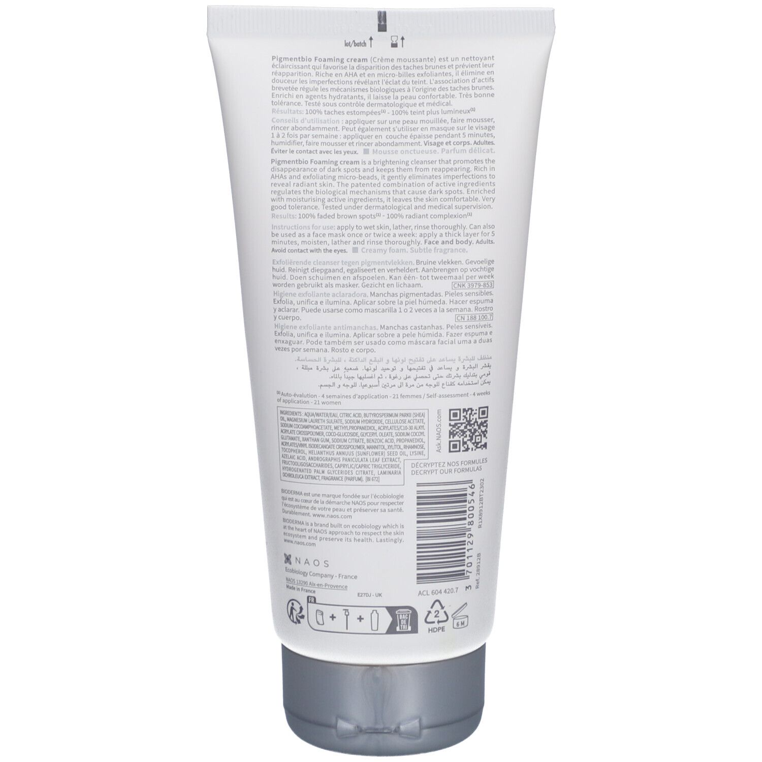 BIODERMA Pigmentbio Foaming Cream - Aufhellender Reiniger