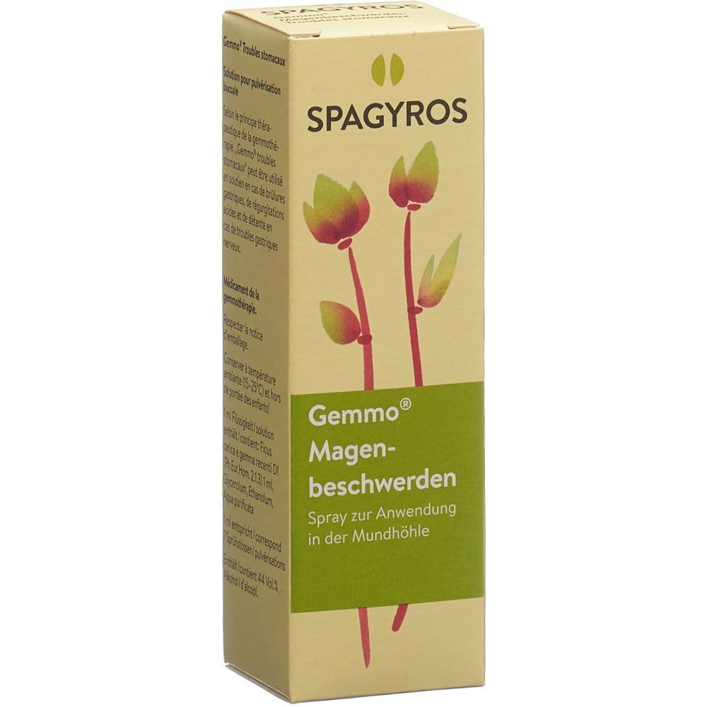 SPAGYROS GEMMO Magenbeschwerden Mundspray 30 ml