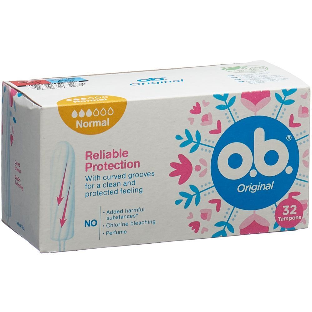 o.b.® Comfort Periodische Tampons Normal
